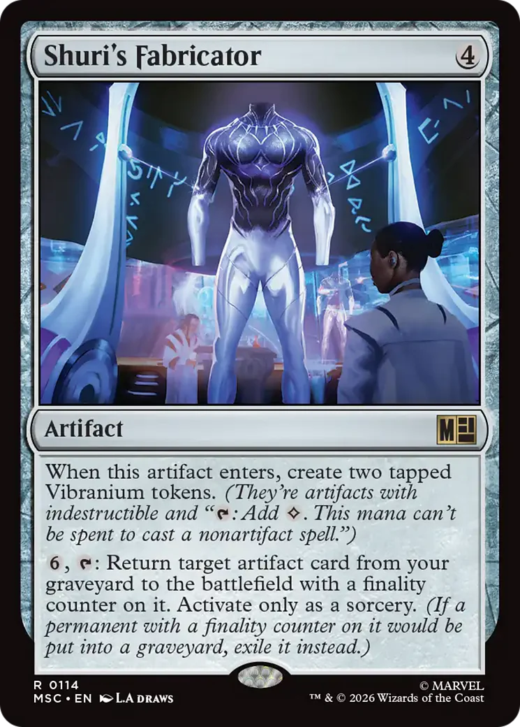 Shuri's Fabricator (Surge Foil) [Marvel Super Heroes Commander]